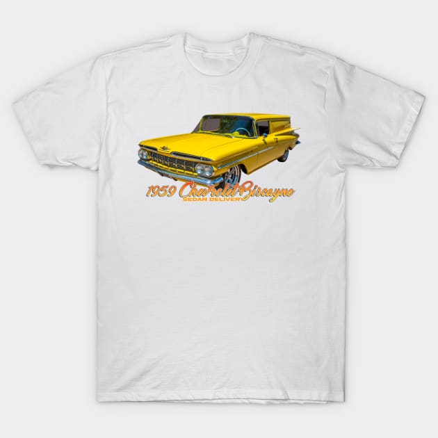 1959 Chevrolet Biscayne Sedan Delivery T-Shirt by Gestalt Imagery